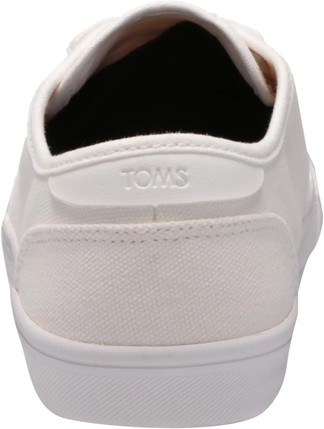 TOMS Mens Carlo Lace Up Sneakers Shoes Casual - Black