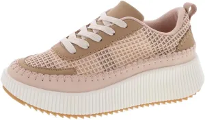 TruFox Women's Lace Up Platform Woven Sneakers Comfortable Fashion Sneaker Low Top Chunky Walking Shoes