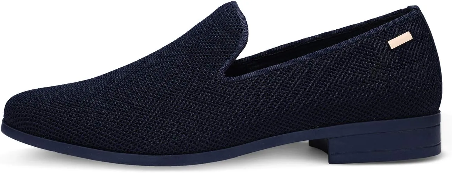 UUBARIS Mens Dress Loafers Tuxedo Suit Slip on Shoes