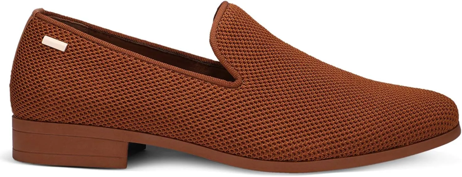UUBARIS Mens Dress Loafers Tuxedo Suit Slip on Shoes