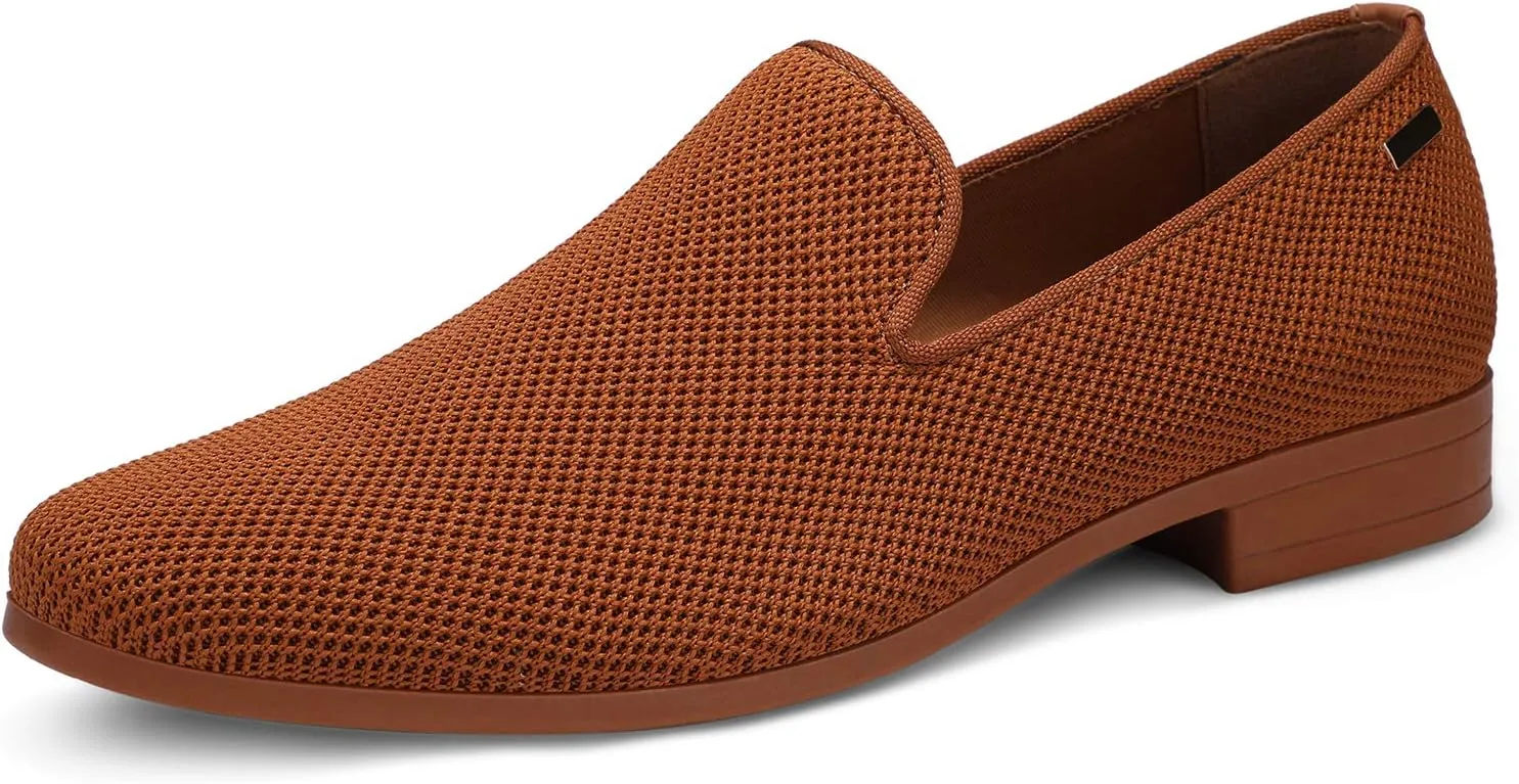UUBARIS Mens Dress Loafers Tuxedo Suit Slip on Shoes