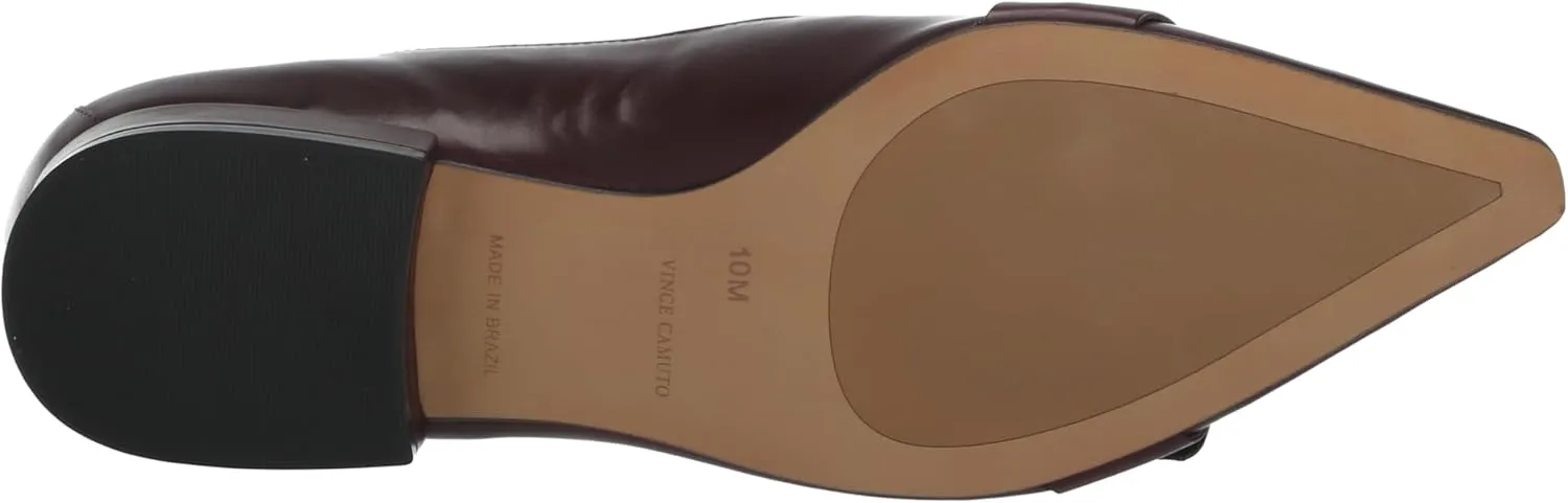 Vince Camuto Women's Megdele Buckle Flat Loafer
