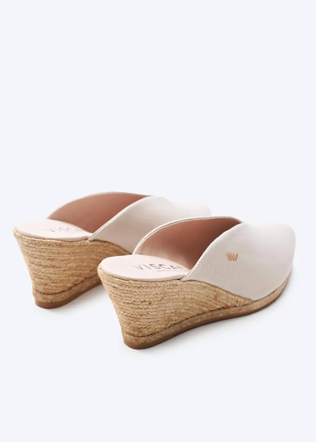 VISCATA Truja Women's Mule Espadrille Canvas Slip On