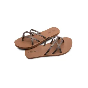 Volcom Women's New School Flip Flop Sandal