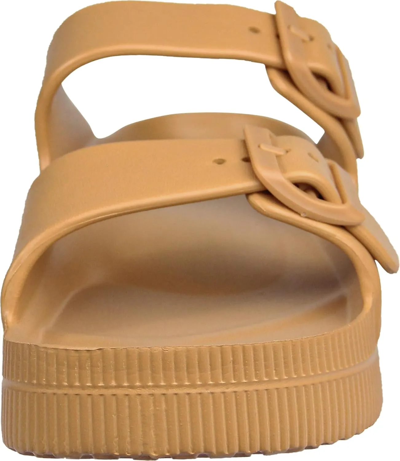 Weweya Arch Support Womens Sandals - Platform Recovery Sandals for Women - Adjustable Buckle Sandals