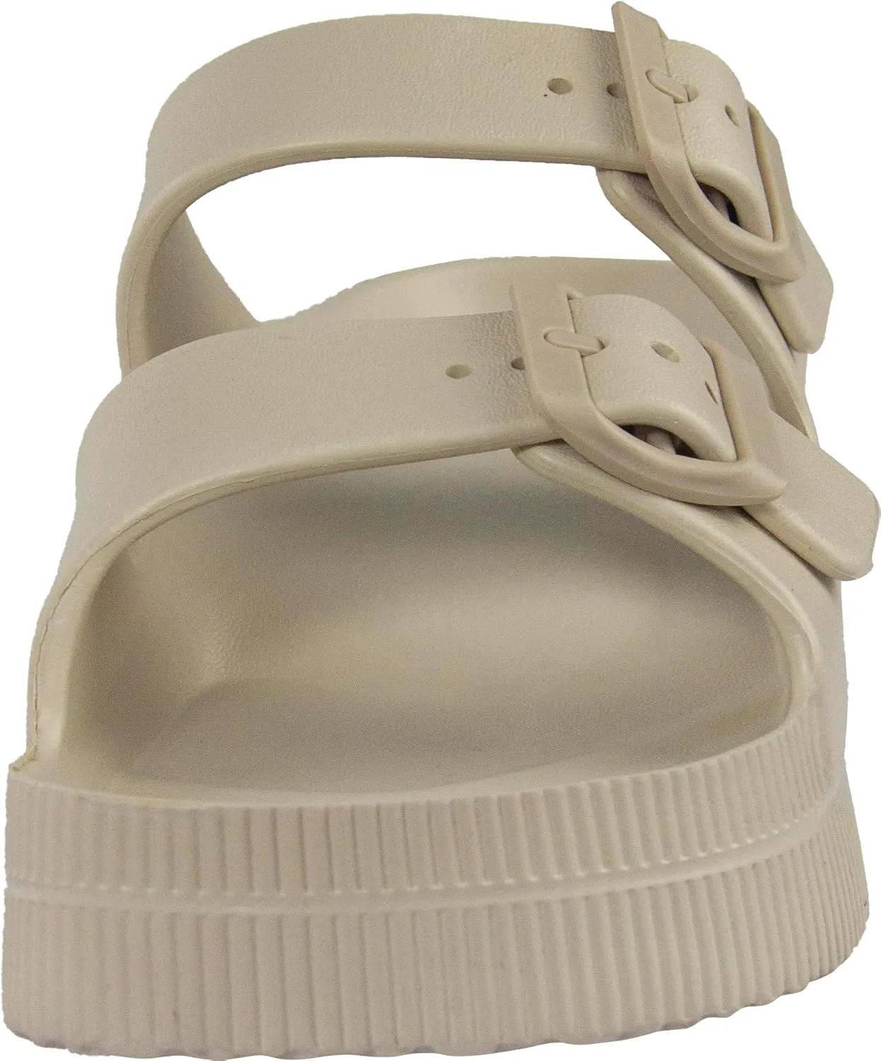 Weweya Arch Support Womens Sandals - Platform Recovery Sandals for Women - Adjustable Buckle Sandals