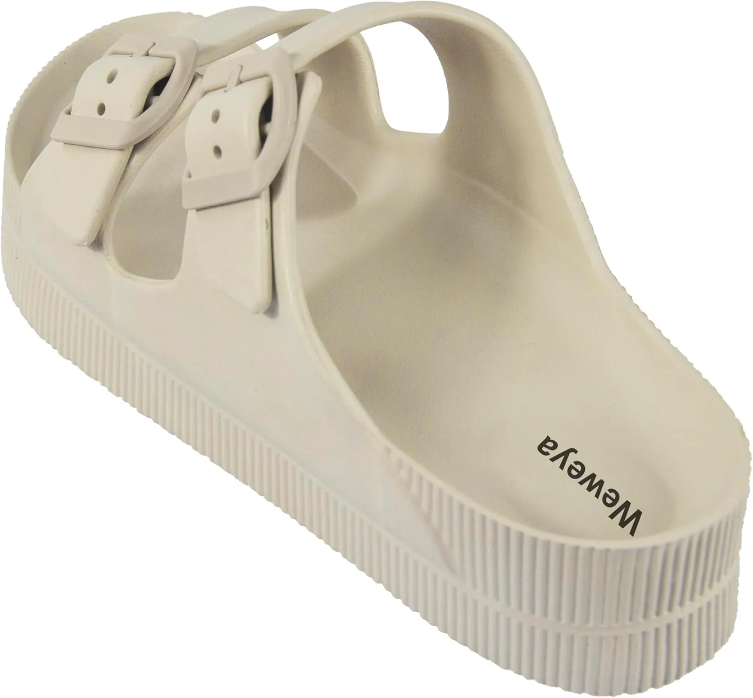 Weweya Arch Support Womens Sandals - Platform Recovery Sandals for Women - Adjustable Buckle Sandals