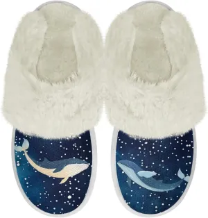 Women Men Slipper Fuzzy Slippers Lightweight House Slipper Non-slip Casual Slippers Indoor Shoes