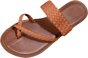 Women's Flat Sandals Summer Home Household Indoor Slip Thick Soled PVC Women Slippers