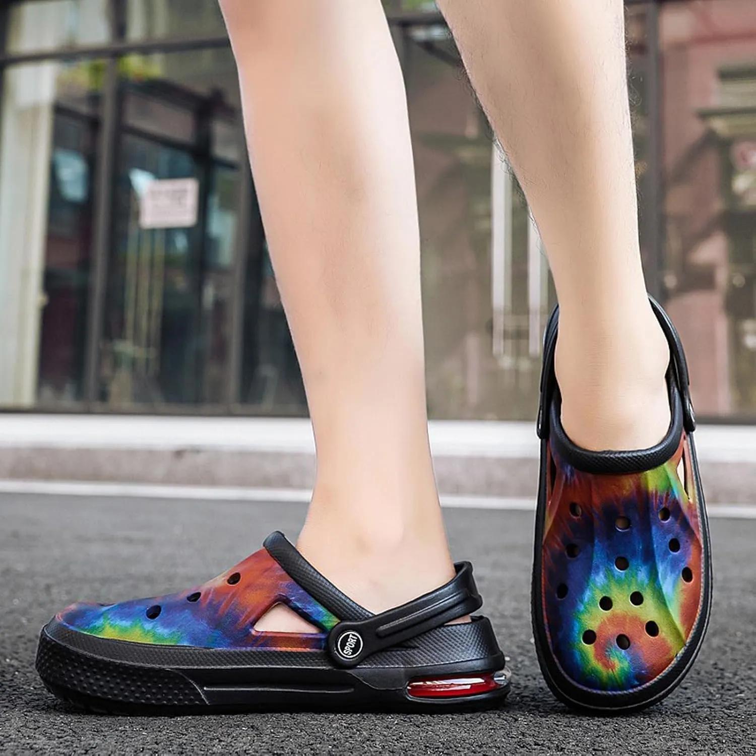 Women's Garden Clogs Shoes Casual Slipper Beach Sandals Anti-Slip Pool Water Shoes Home Slippers Summer Footwear