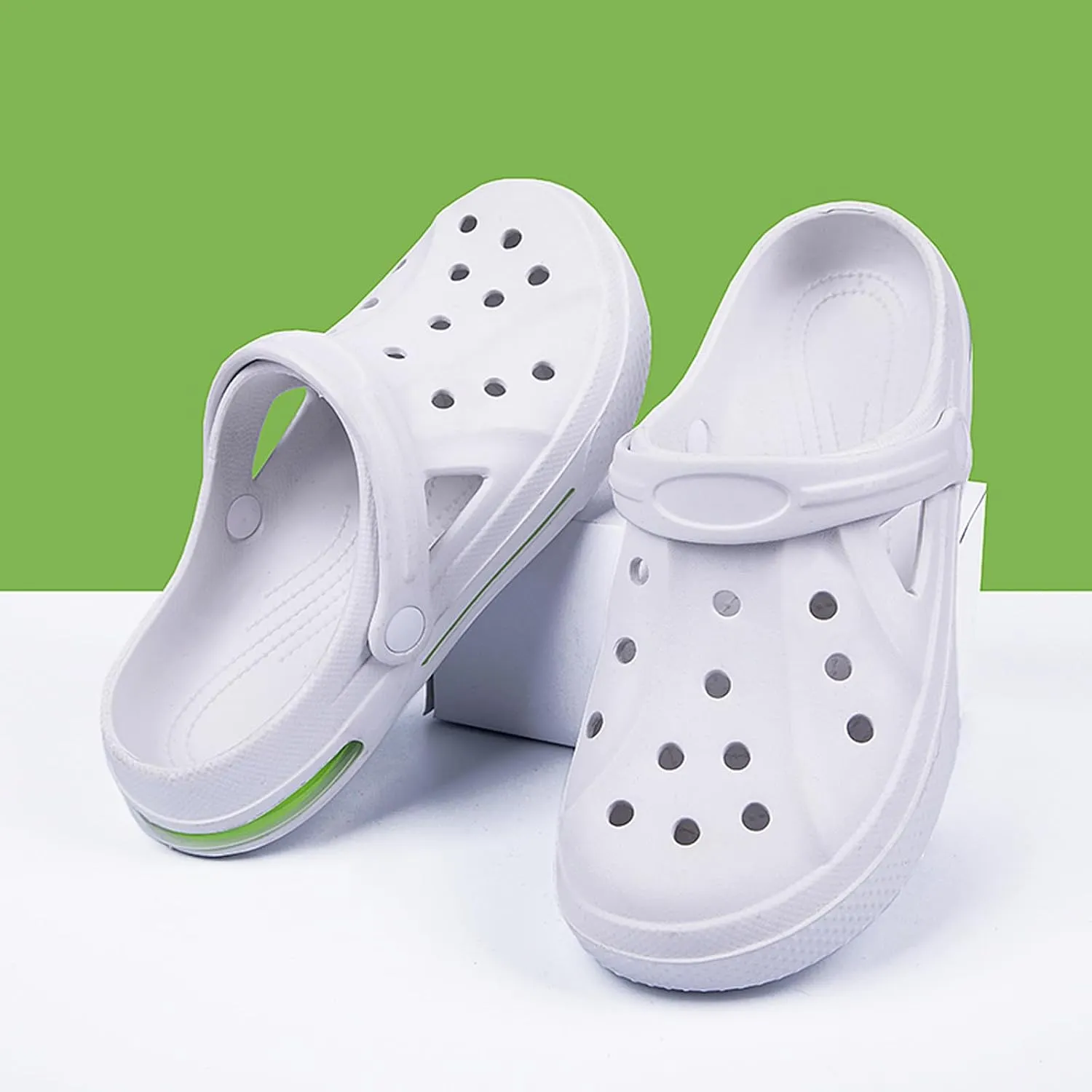 Women's Garden Clogs Shoes Casual Slipper Beach Sandals Anti-Slip Pool Water Shoes Home Slippers Summer Footwear
