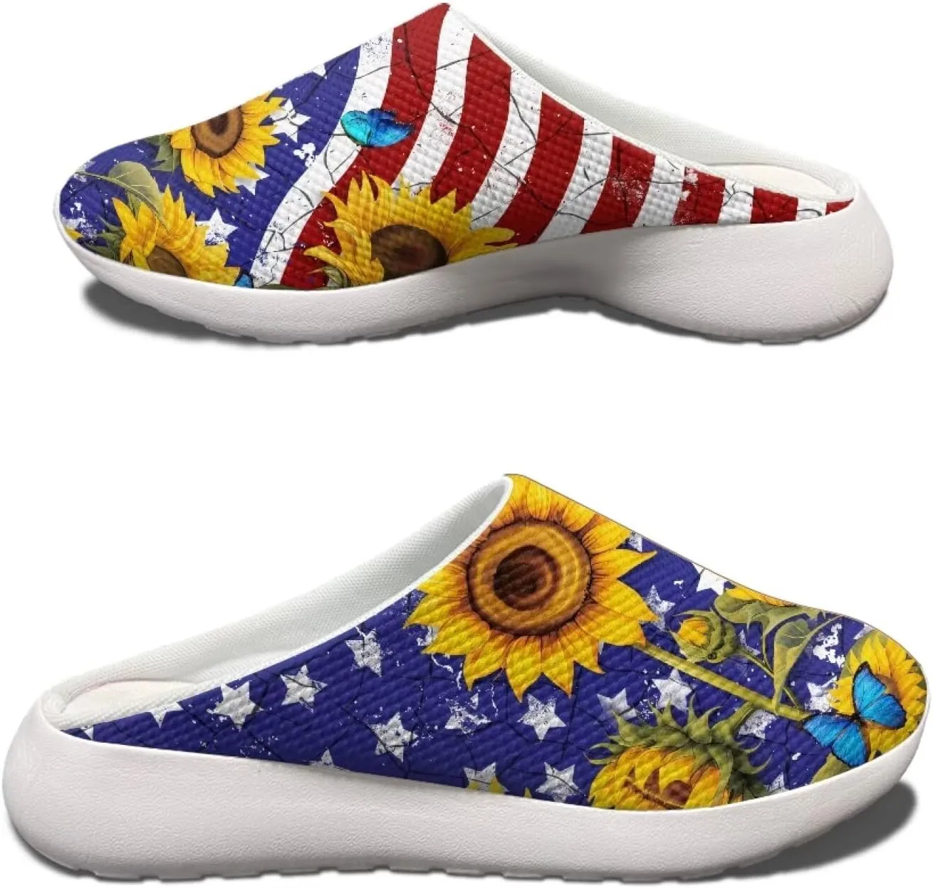 Women's Garden Clogs Shoes Casual Slipper Beach Sandals Anti-Slip Water Shoes Home Slippers Summer Footwear