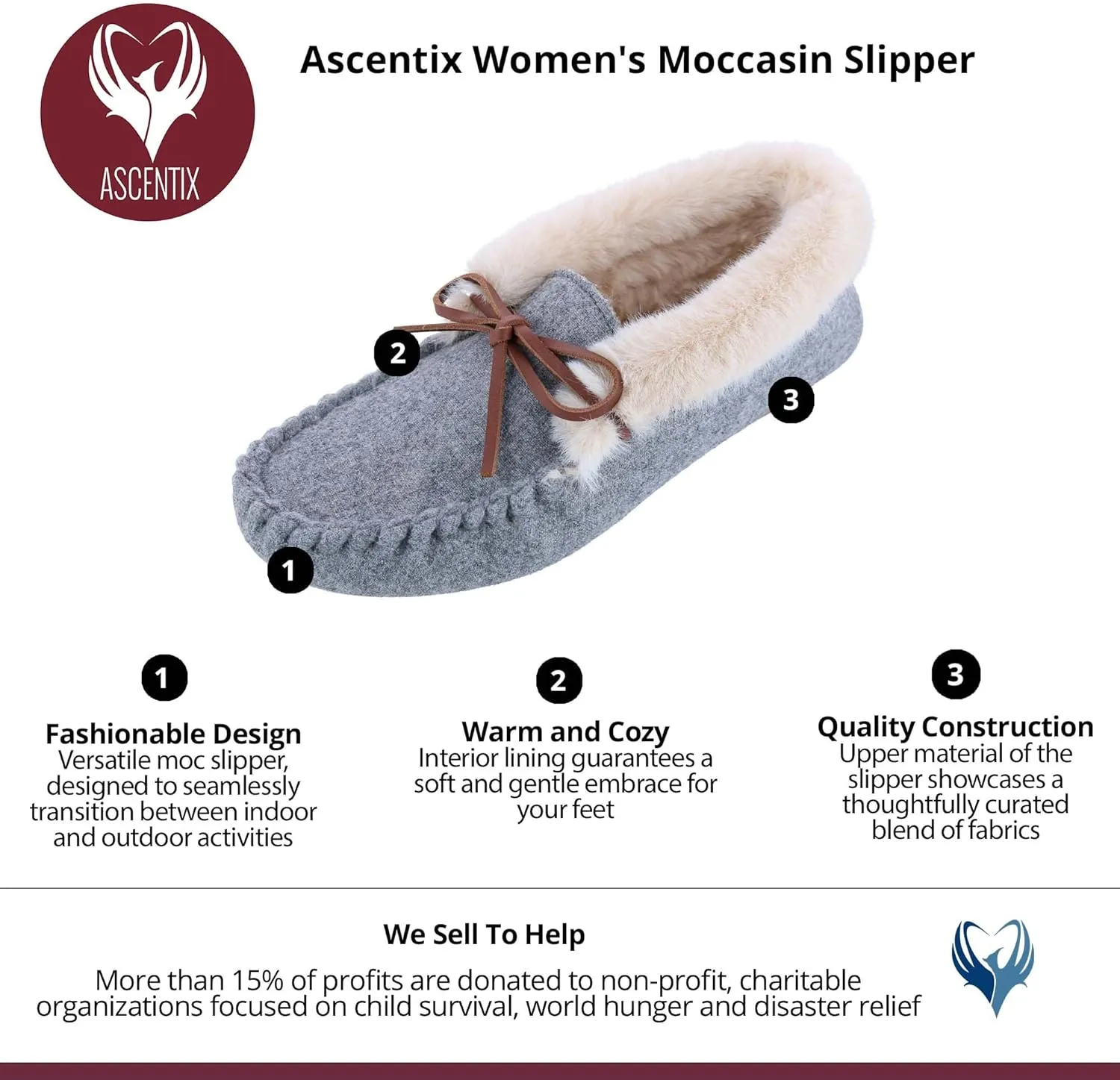 Women's Moccasin Slipper