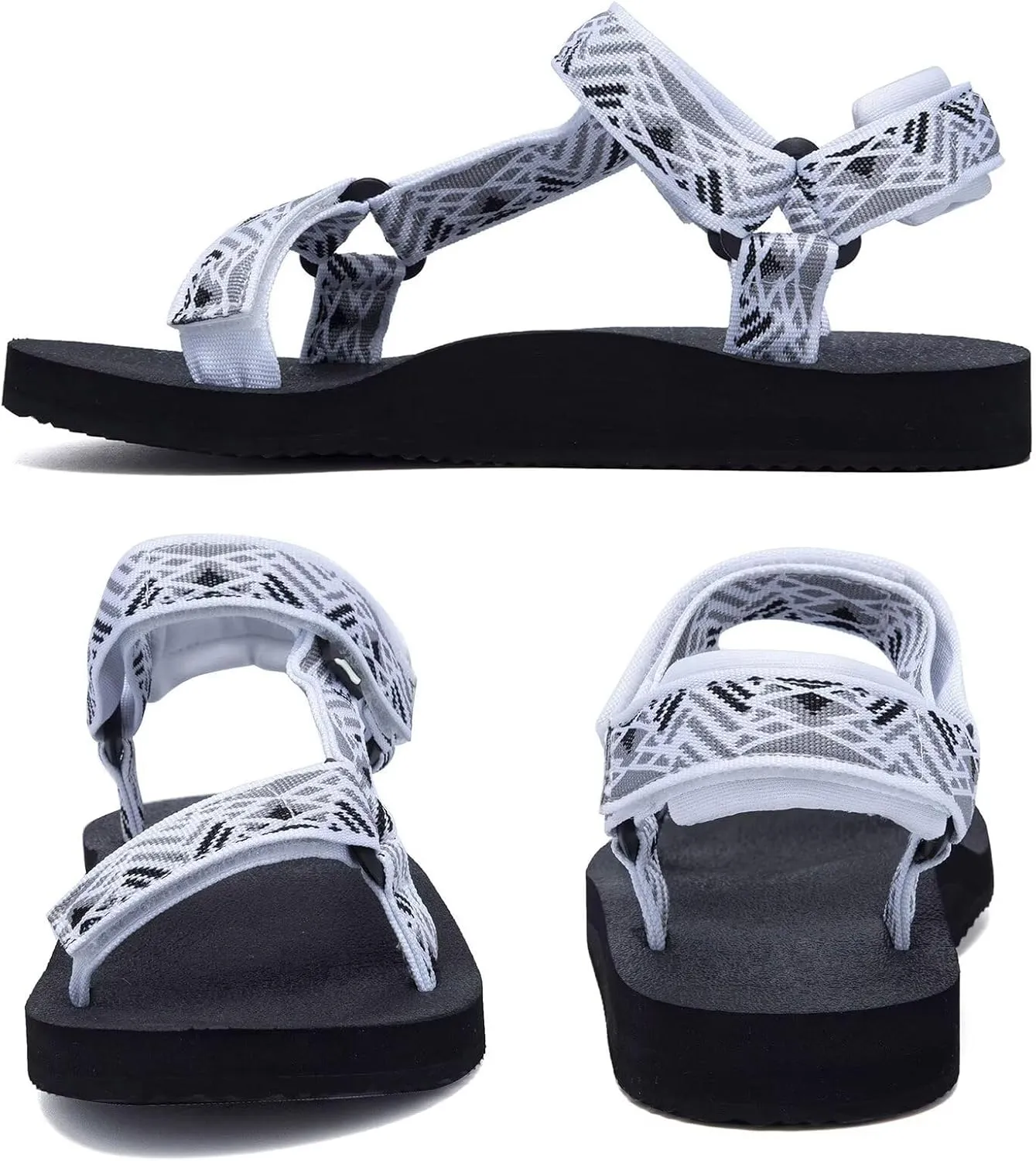 Women's Original Sport Sandals Hiking Sandals with Arch Support Yoga Mat Insole Light Weight Outdoor Water Shoes