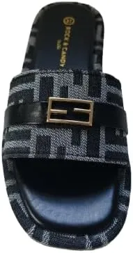Women'S Thick Soled Slippers, Casual And Comfortable, With Fabric Edging, Summer Slippers