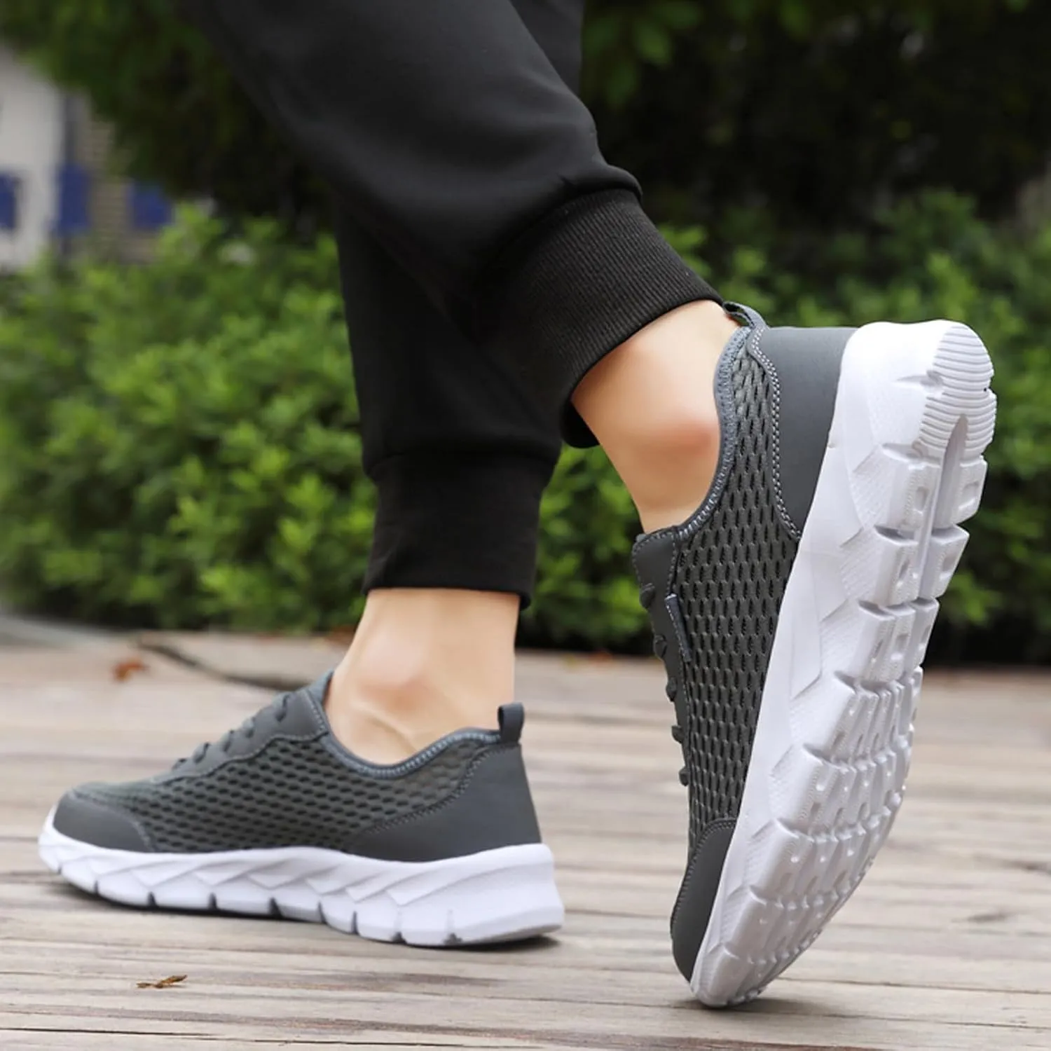 Workout Athletic Sport Shoes for Men Breathable Casual Comfortable Walking Sneaker Men's Business Casual Shoes