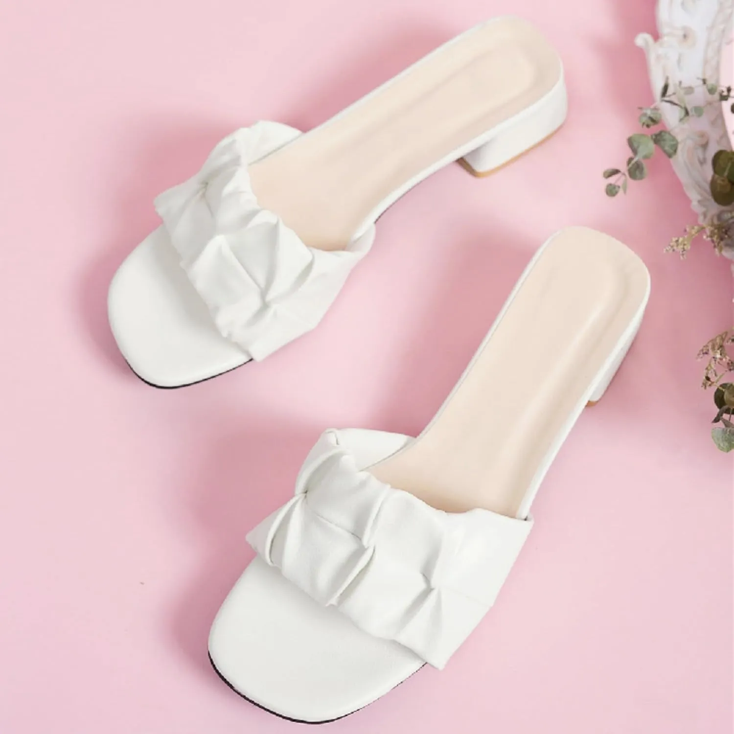 Woven Flats for Women Braided Flat Sandal Fashion Open Toe Slip On Slides Strappy Beach Sandals Slippers Summer Shoes