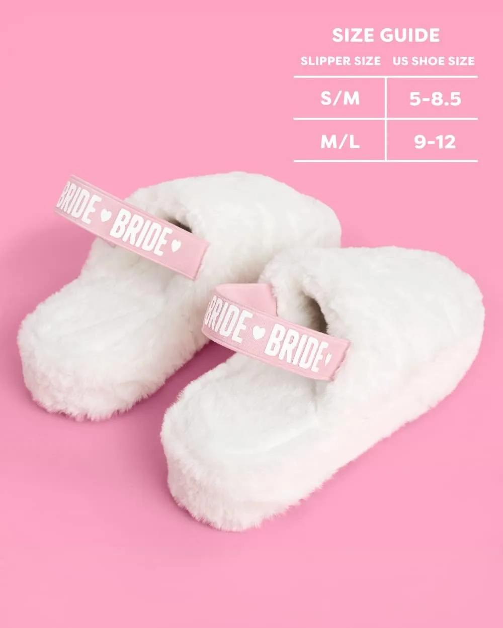 xo, Fetti Bride Strap Slippers, White Fur, Bachelorette Party Decorations, Wedding Day Sandals, Bridesmaid Gift, Bridal Shower Party Favor